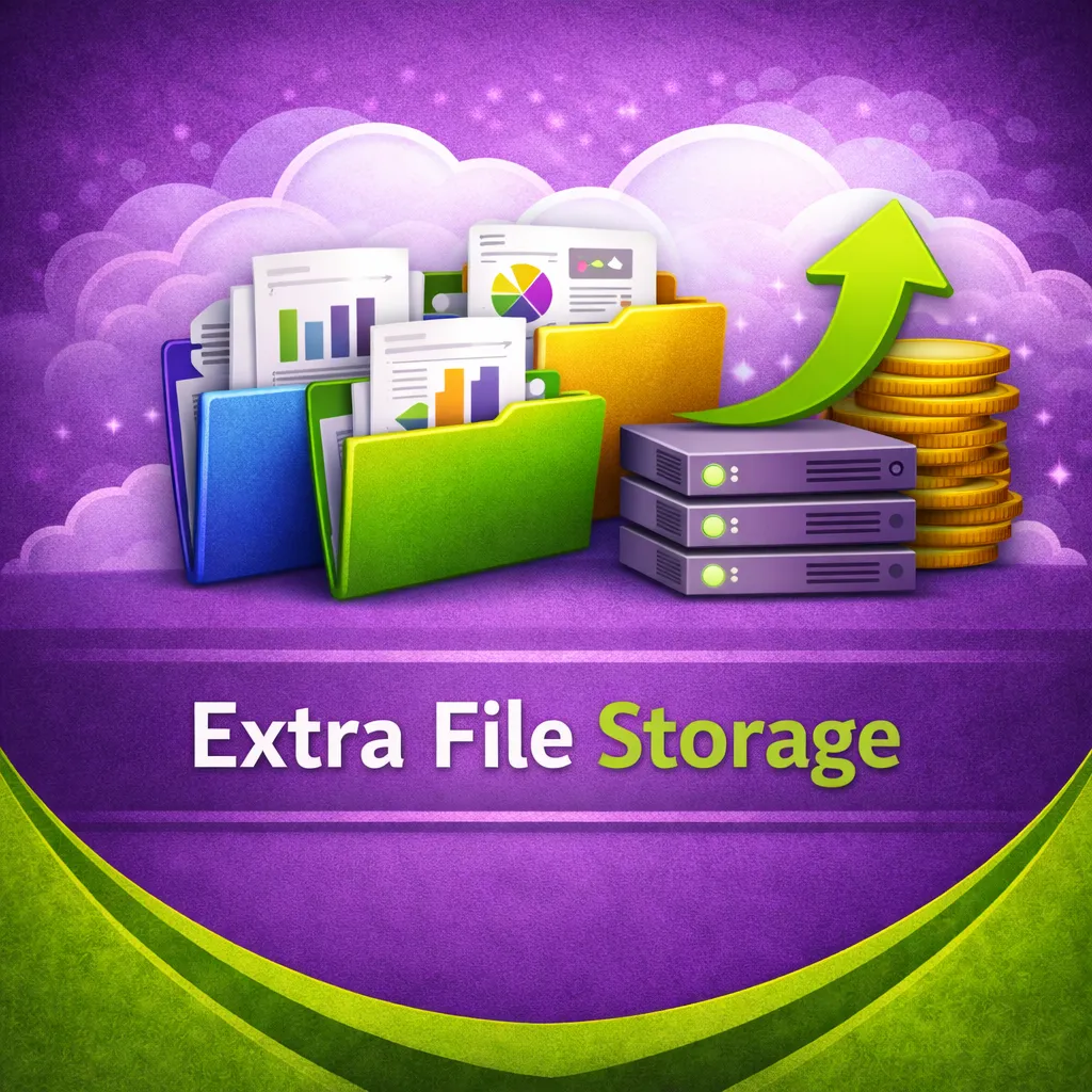 Extra File Storage (10 GB)
